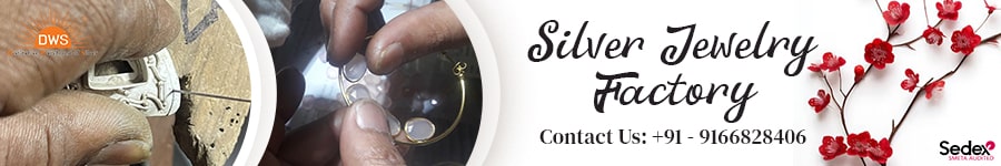 Silver Jewelry Factory in India